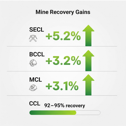 Coal recovery improvement case studies from Indian coal washeries using sensor-based dry sorting
