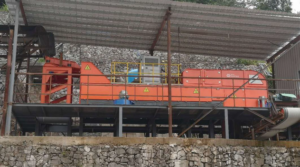 Molybdenum mineral processing plant, first commercial molybdenum ore sorting site