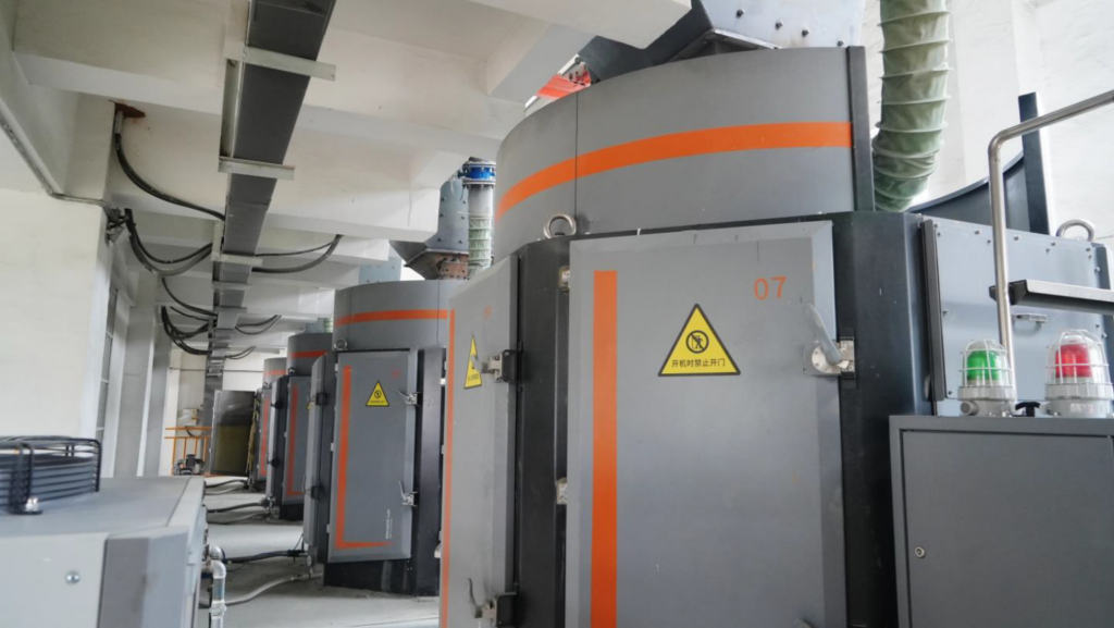 Molybdenum ore processing plant with sensor-based ore sorting equipment, Luanchuan, China